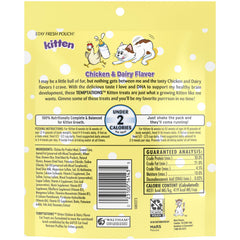 Temptations Chaton – arôme poulet et lait pour une friandise appétente.