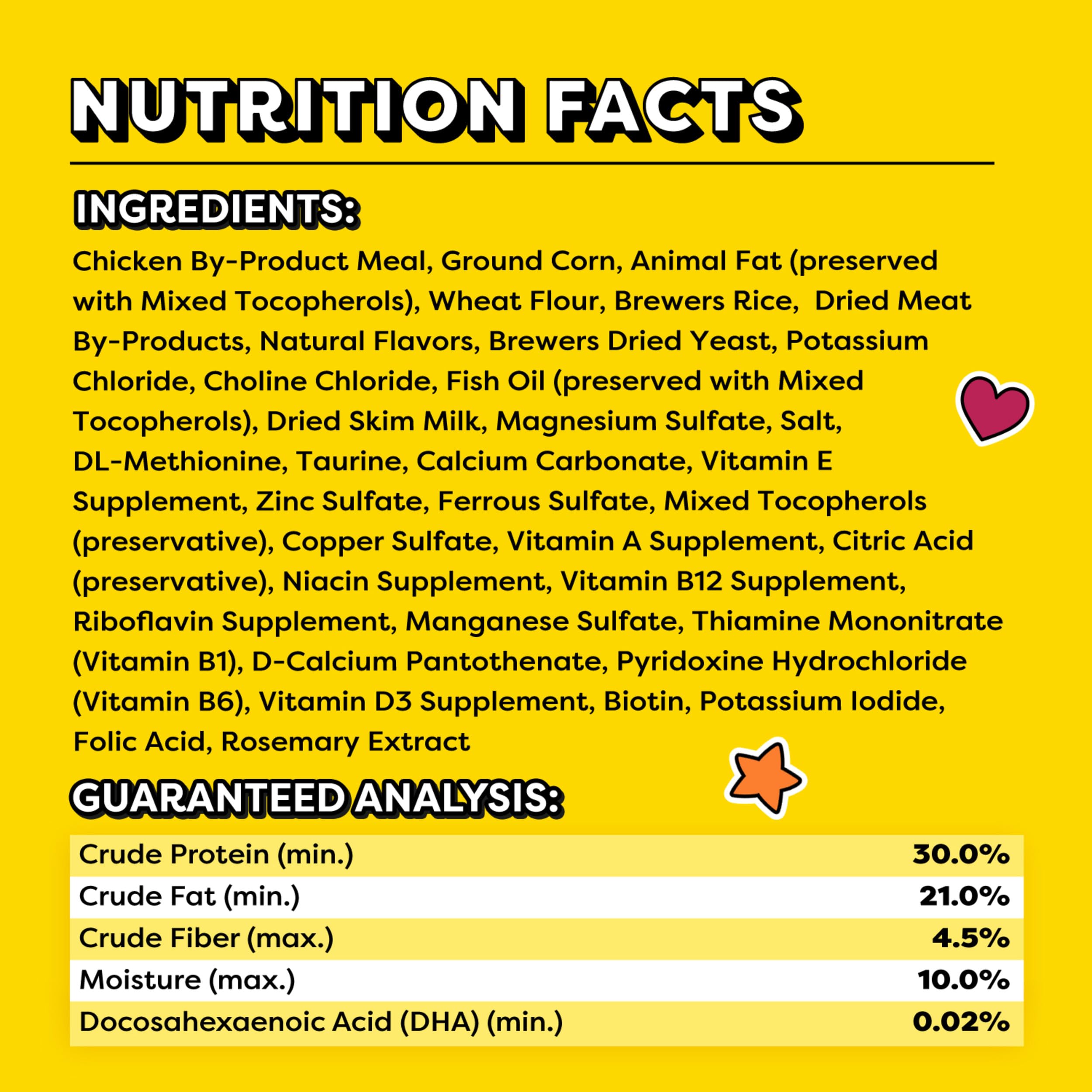 Temptations Chaton – chaque friandise contient peu de calories pour des récompenses limitées.