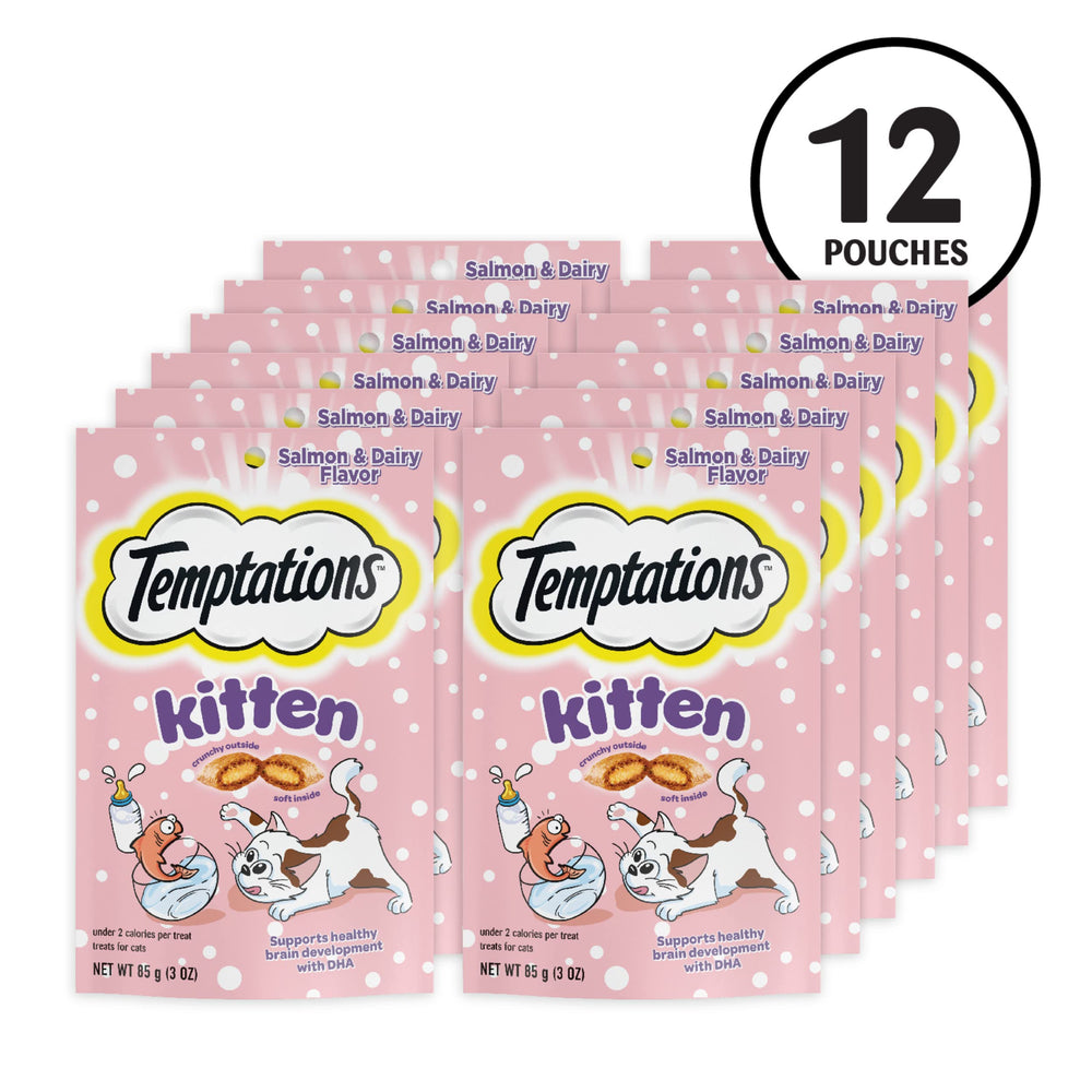 Temptations chaton saveur laitier, récompense quotidienne délicieuse