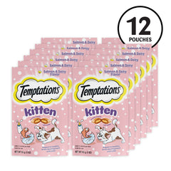 Temptations chaton saveur laitier, récompense quotidienne délicieuse