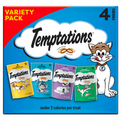 Friandises Temptations Classic pour chat, croustillantes et moelleuses, récompense après le jeu