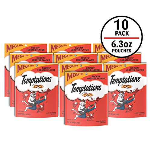 Emballage Temptations Homard refermable, pratique après ouverture pour votre chat.