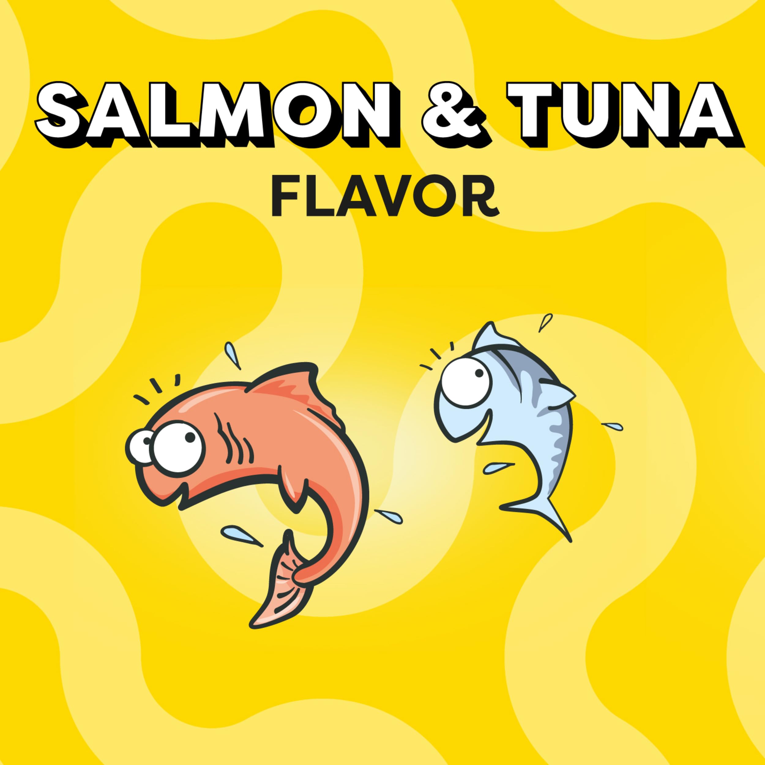 Temptations Meaty MixUps friandise molle pour chat, profil saveur saumon-thon