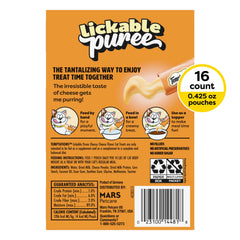 Temptations Purée Crème Fromage Chat: donnée à la main favorise la complicité.