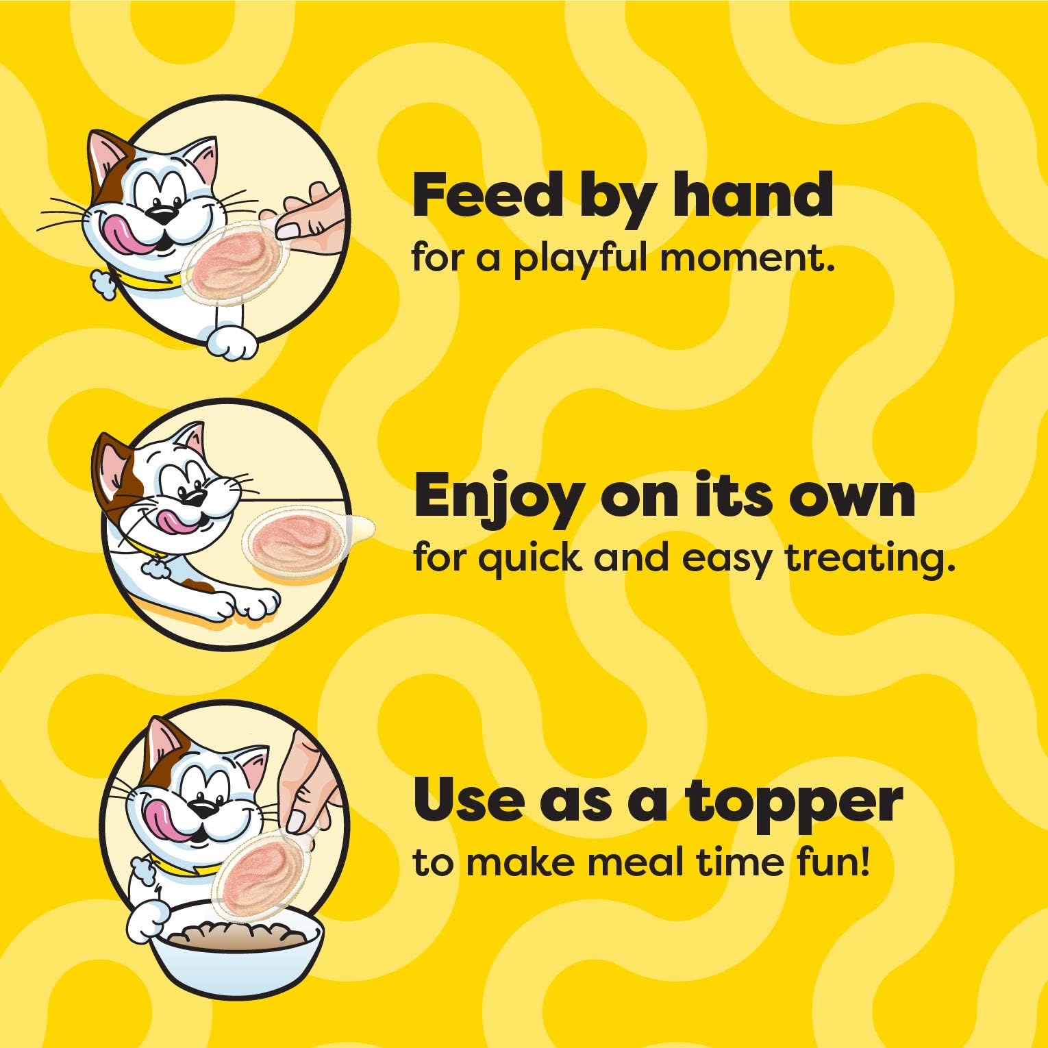 PurEe Temptations propre et facile a utiliser sur le repas
