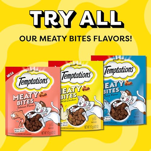Temptations : friandises thon chat, récompense après l’entraînement ou le jeu.
