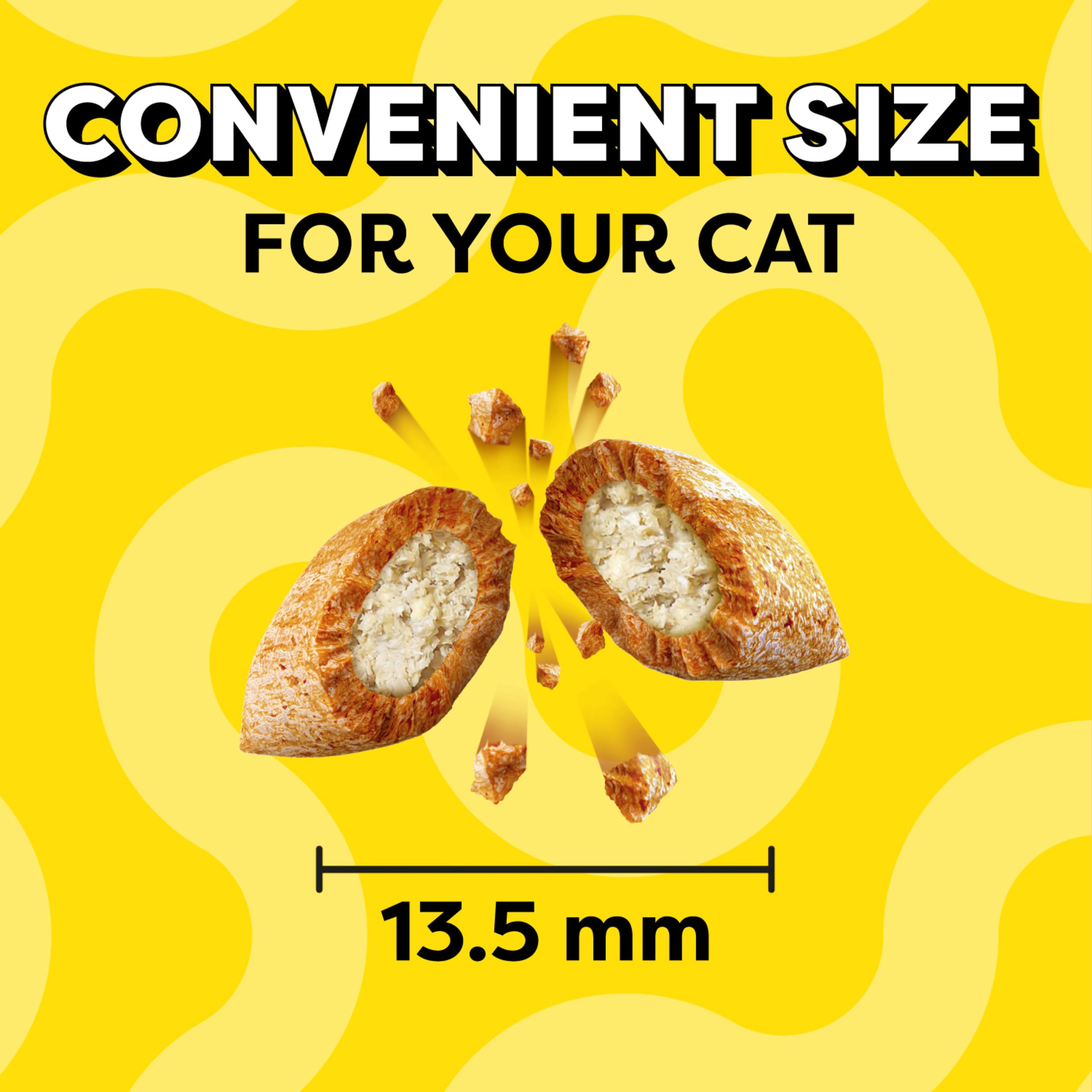 Convivial et facile à partager entre plusieurs chats grâce au sachet.