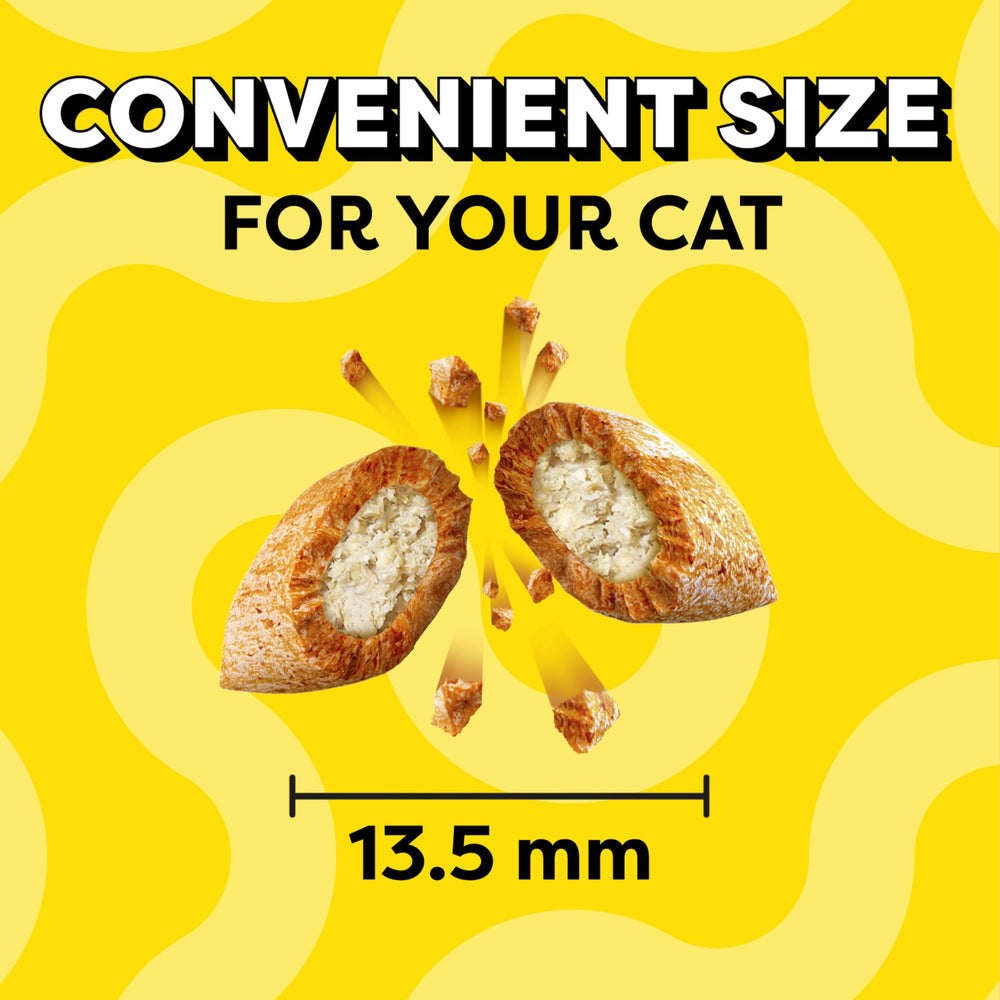 Convivial et facile à partager entre plusieurs chats grâce au sachet.