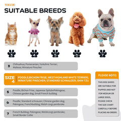 TEOZZO semelle anti-dérapante bottes chien, stabilité sur carrelage et terrain.