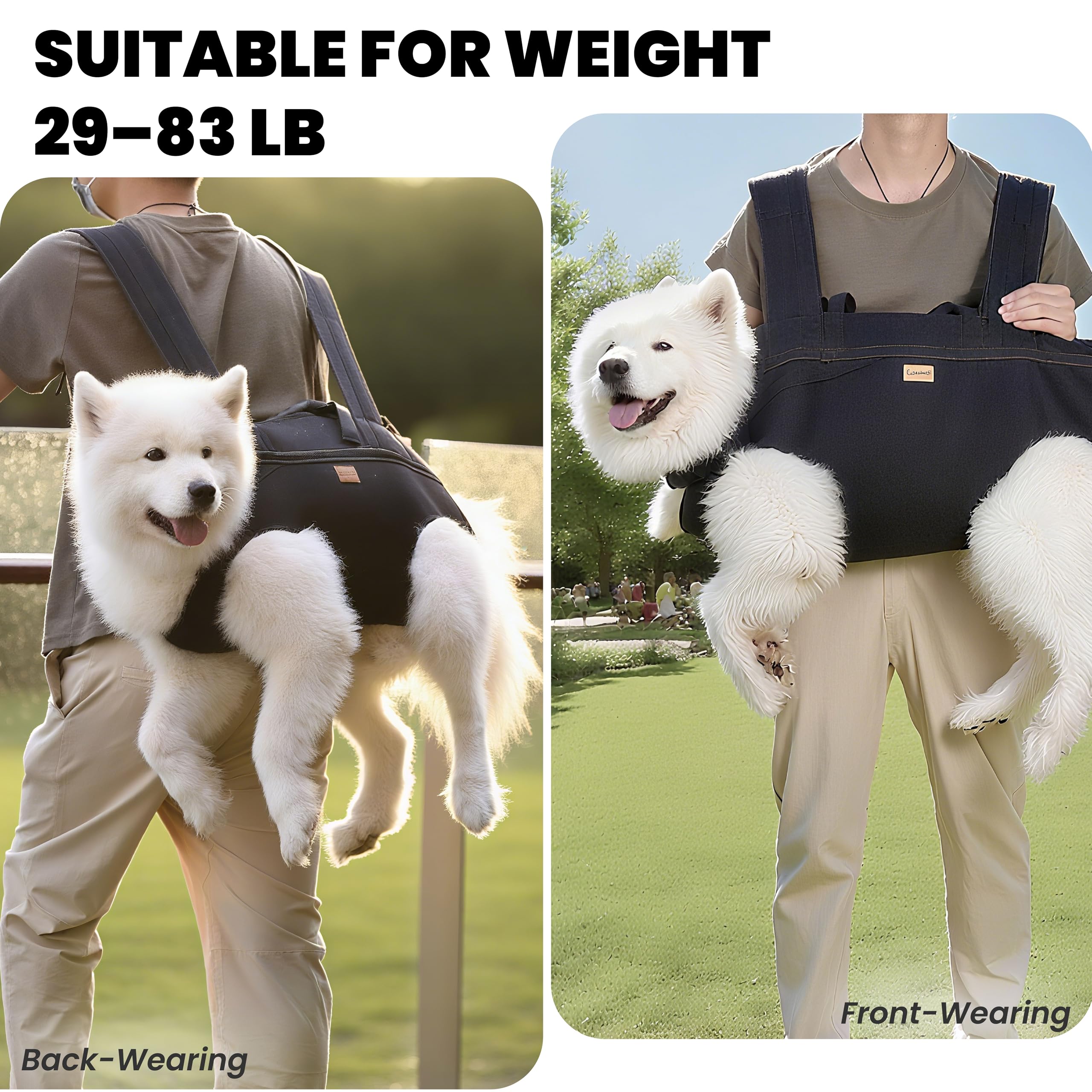 Oxford durable Terapaton, housse légère et robuste pour chiens lourds.