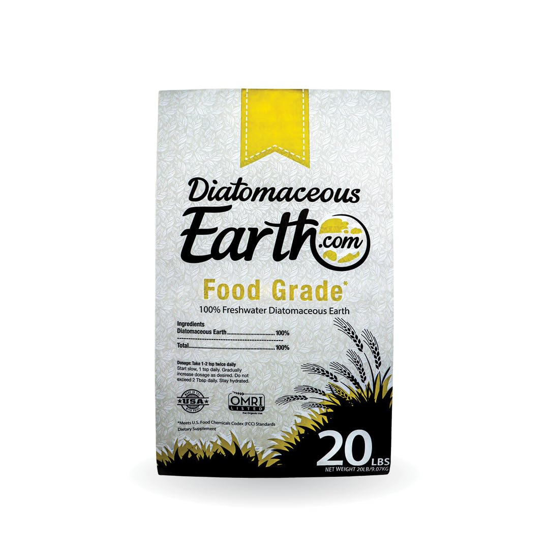 Terre de diatomées – poudre pour le jardin biologique, améliore le sol sans additifs.