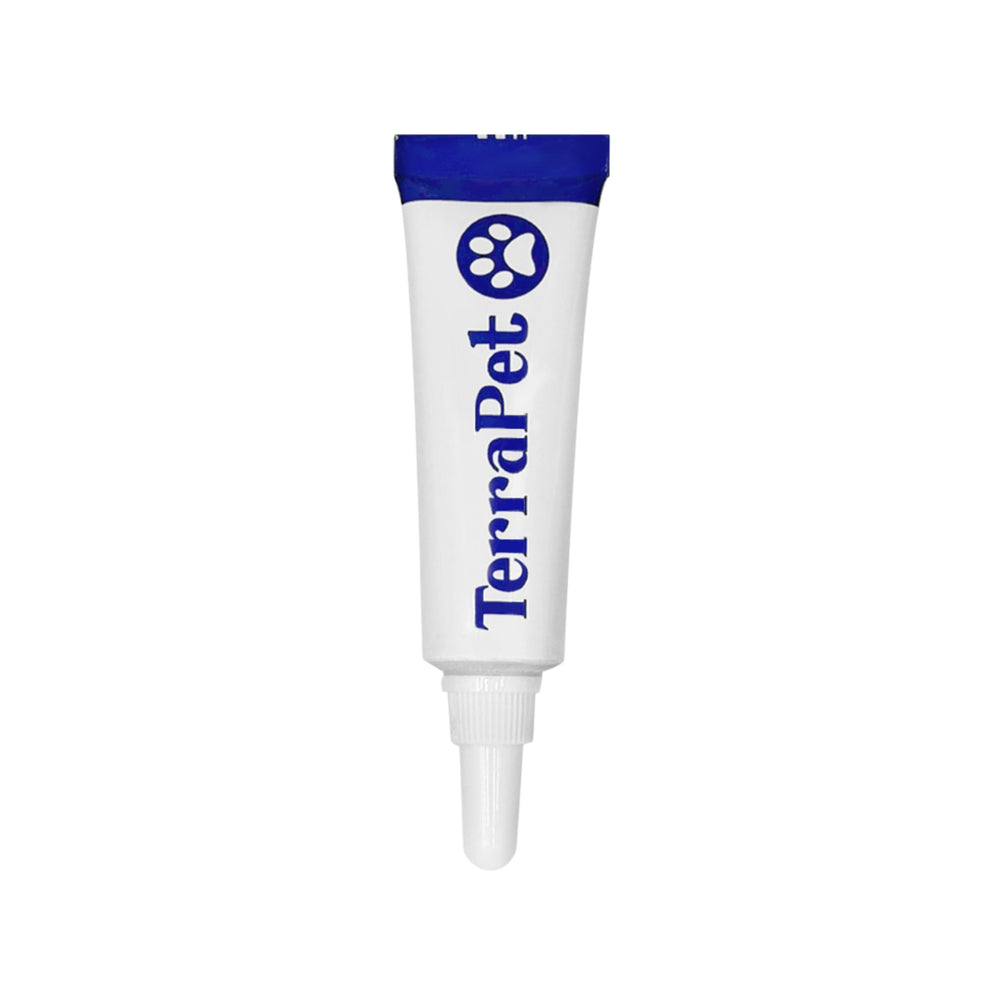 TerraPet regard doux yeux animaux — produit subtil qui apaise le regard.
