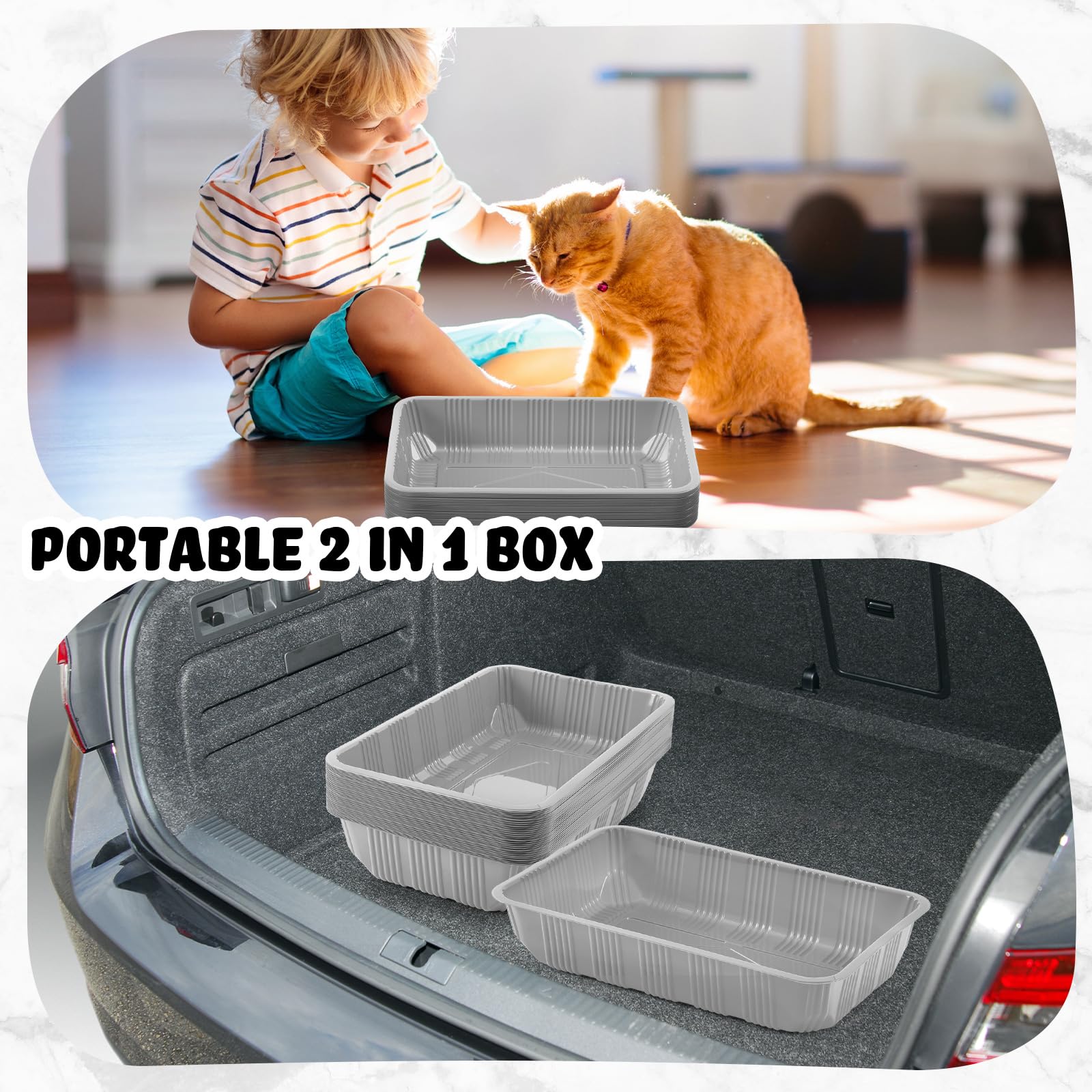 Tessco for you emballage compact pour rangement facile des boîtes jetables.