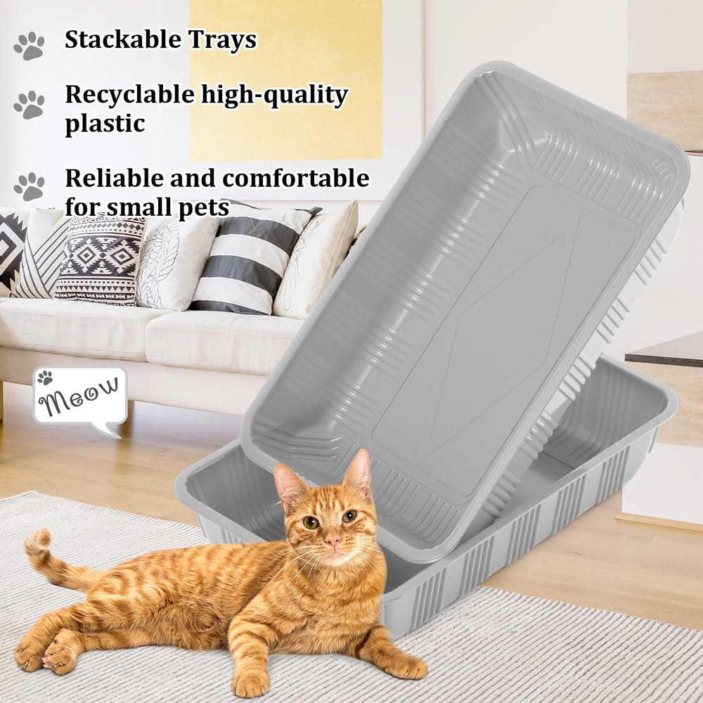 Tessco for you bac litiere jetable en PET résistant et fiable.