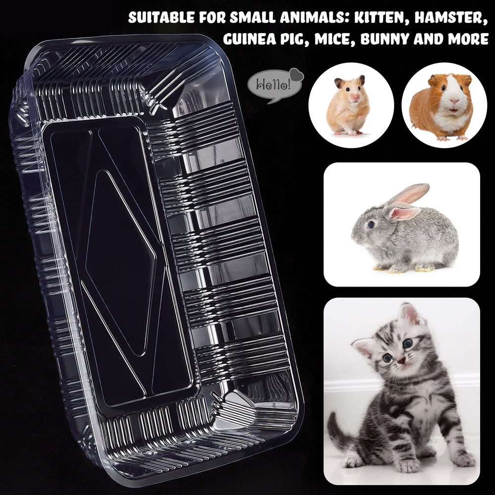 Tessco for you: boîte litière jetable pour chat en plastique résistant, idéale voyage