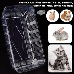 Tessco for you: boîte litière jetable pour chat en plastique résistant, idéale voyage