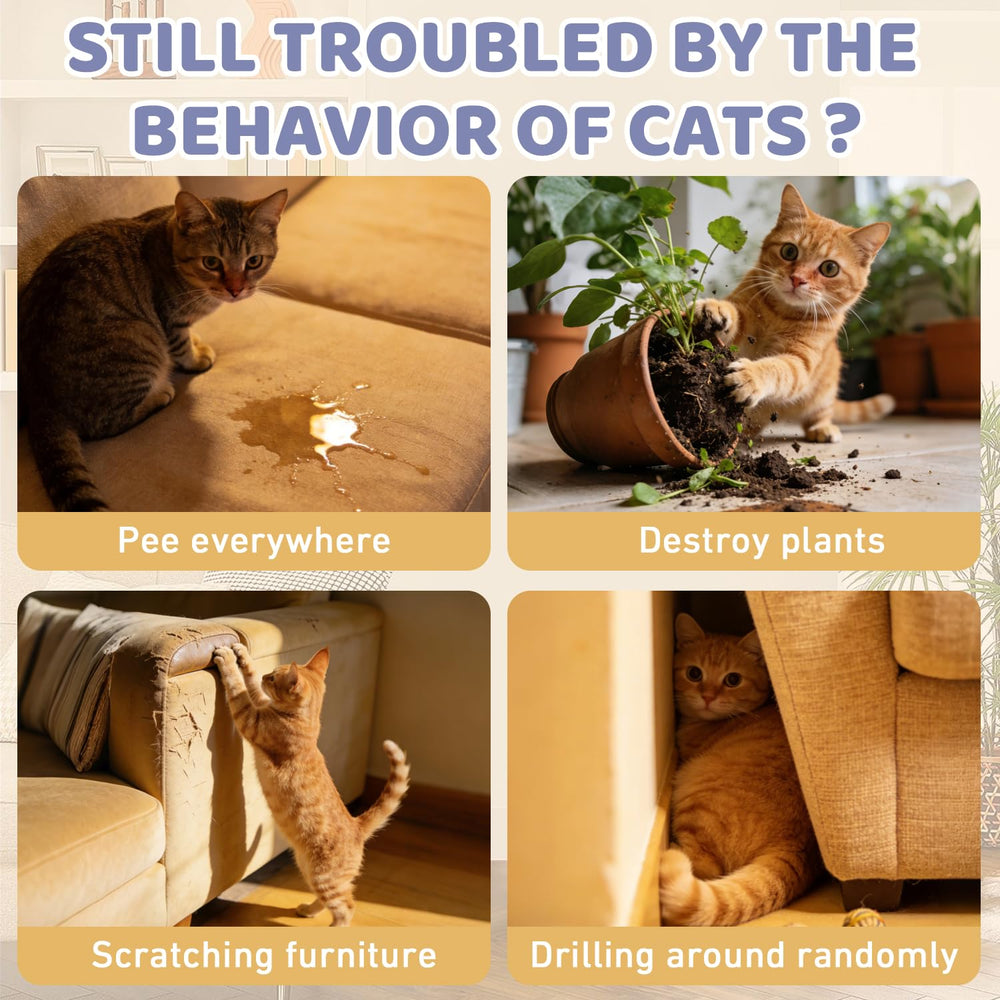 Tetra Anti-Griffe Chat ingrédients naturels, sûrs pour animaux.