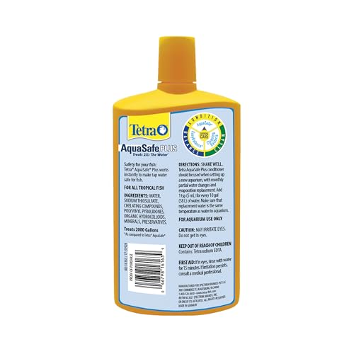 Tetra AquaSafe Plus capuchon-mesure – dose précise pour traiter l’eau de l’aquarium