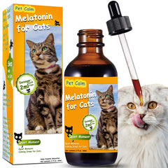 Tetra Cat Melatonin bouteille 60 ml prête à l’emploi pour des nuits plus calmes.