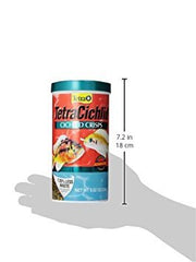 Cichlidés en surface et milieu, eau claire grâce aux crisps.