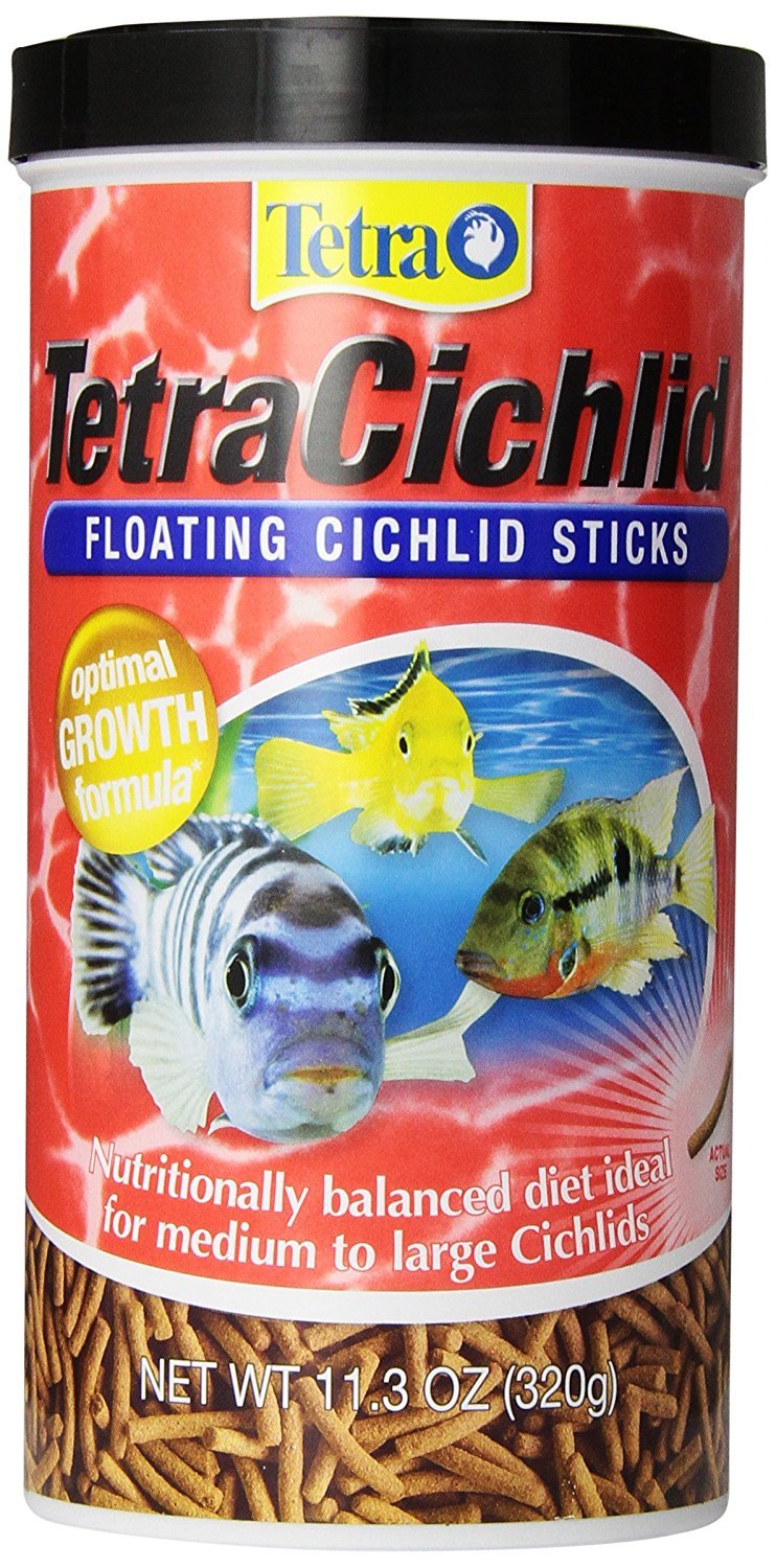 TetraCichlid Sticks emballage, alimentation équilibrée pratique pour les cichlidés