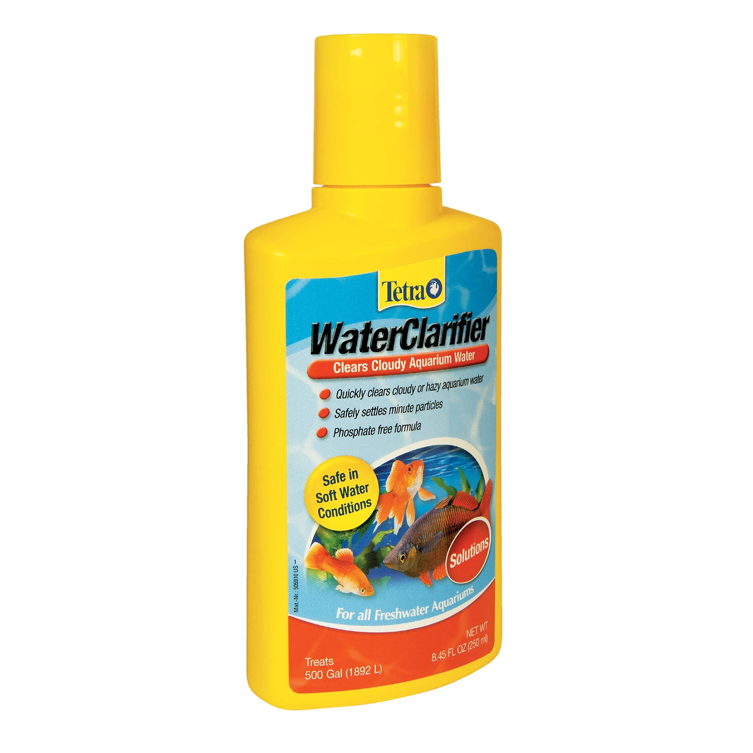 Dans un aquarium d’eau douce, Tetra Clarificateur d’eau peut aider à clarifier l’eau.