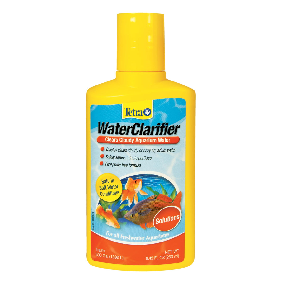 Tetra Clarificateur d’eau en bouteille prêt à l’emploi clarifiant rapidement l’eau de l’aquarium.
