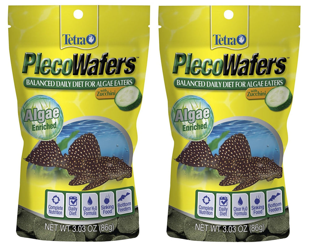 Tetra Veggie Galettes d'Algues emballage montrant le packaging, alimentation pratique pour poissons