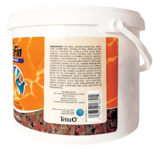 Tetra Goldfish Flakes: coloration renforcée chez les poissons rouges