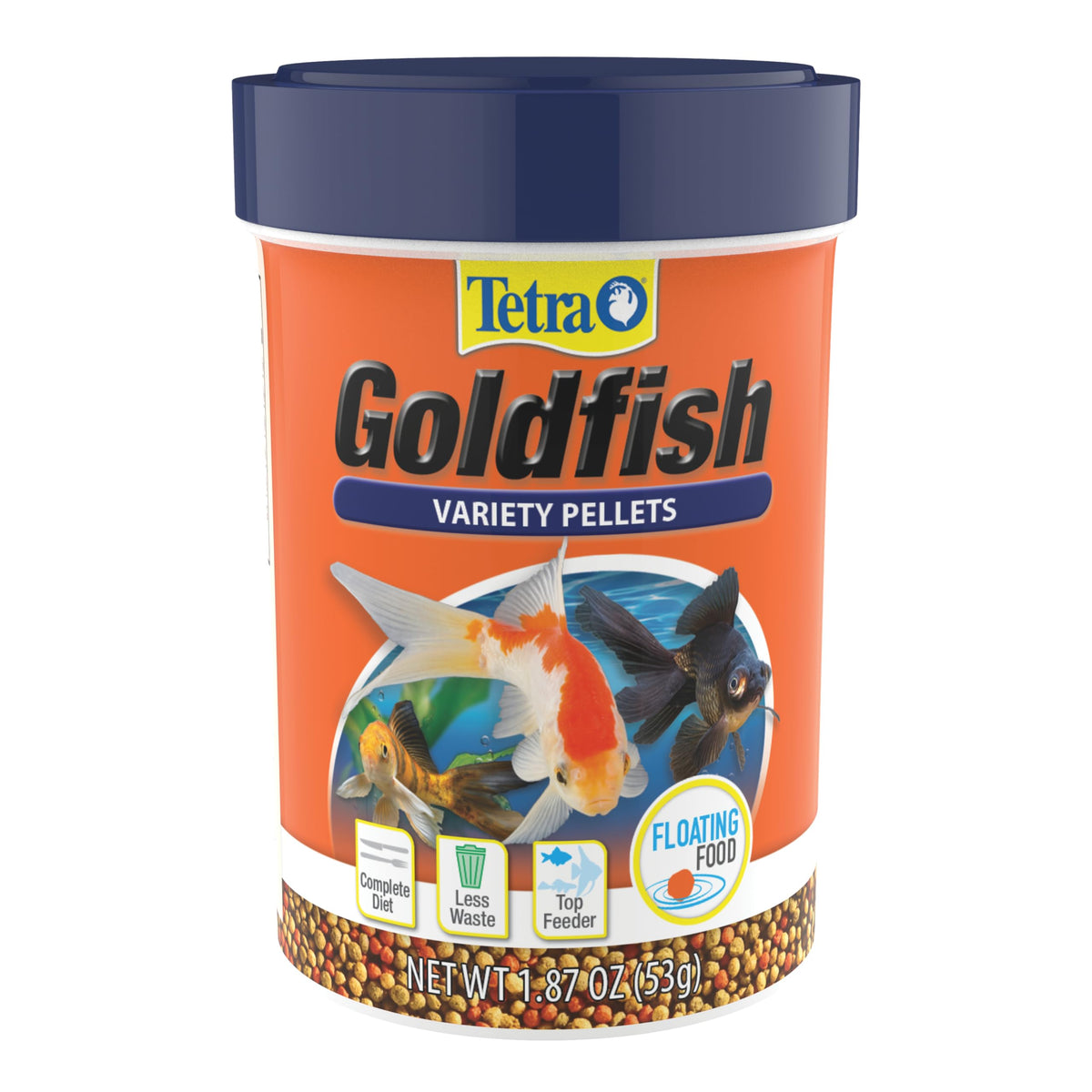 Tetra Goldfish Variety Pellets : pellets flottants pour nutrition quotidienne des poissons rouges