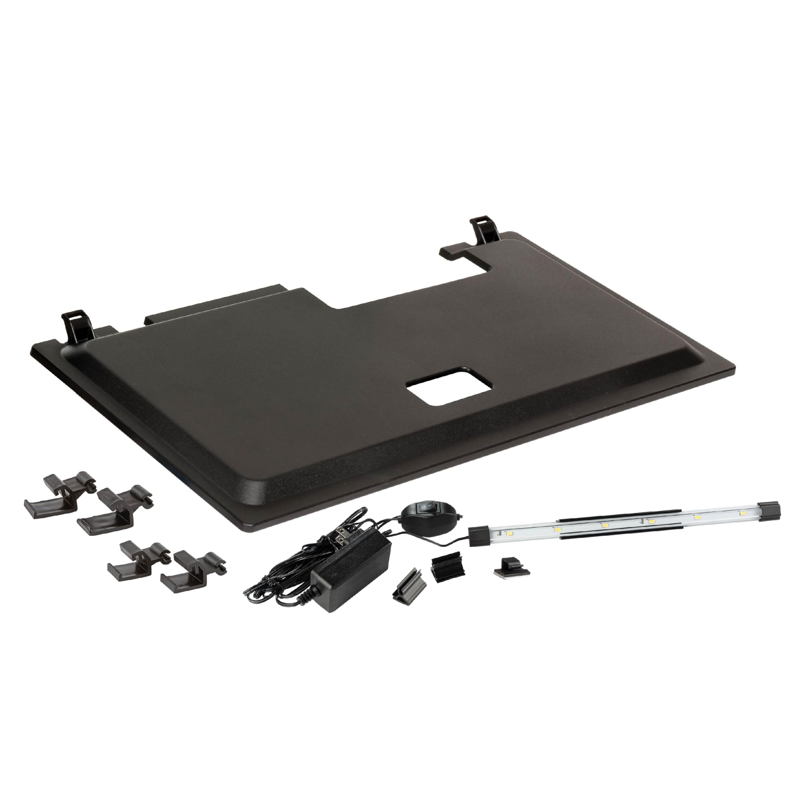 Tetra LED Hood montre le format 20x10, idéal pour petits aquariums.