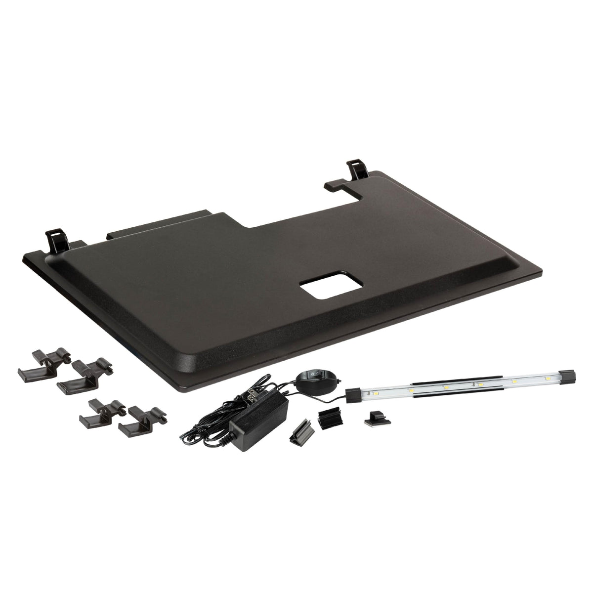 Tetra LED Hood montre le format 20x10, idéal pour petits aquariums.