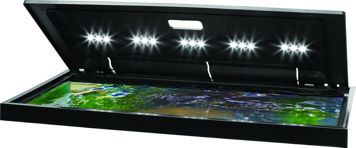 Capot LED Tetra pour aquarium 24x12 pouces, éclairage discret et efficace