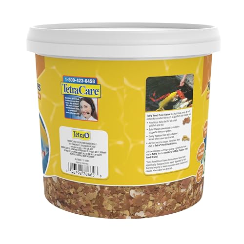 Tetra Pond Flakes: flocons d’alimentation quotidienne pour goldfish et koï.