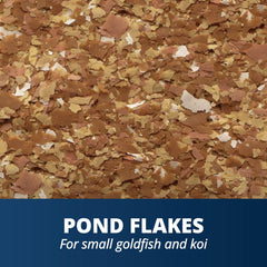 Tetra Pond Flakes: flocons facilement digérés, eau plus claire.