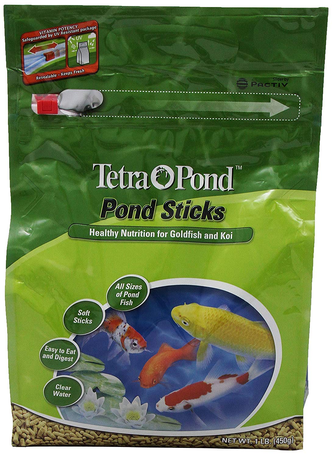 TetraPond Pond Sticks : texture douce facilitant l’alimentation des poissons