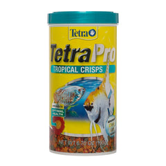 TetraPro Tropical Crisps, couleurs vives, nutrition avancée pour les poissons.