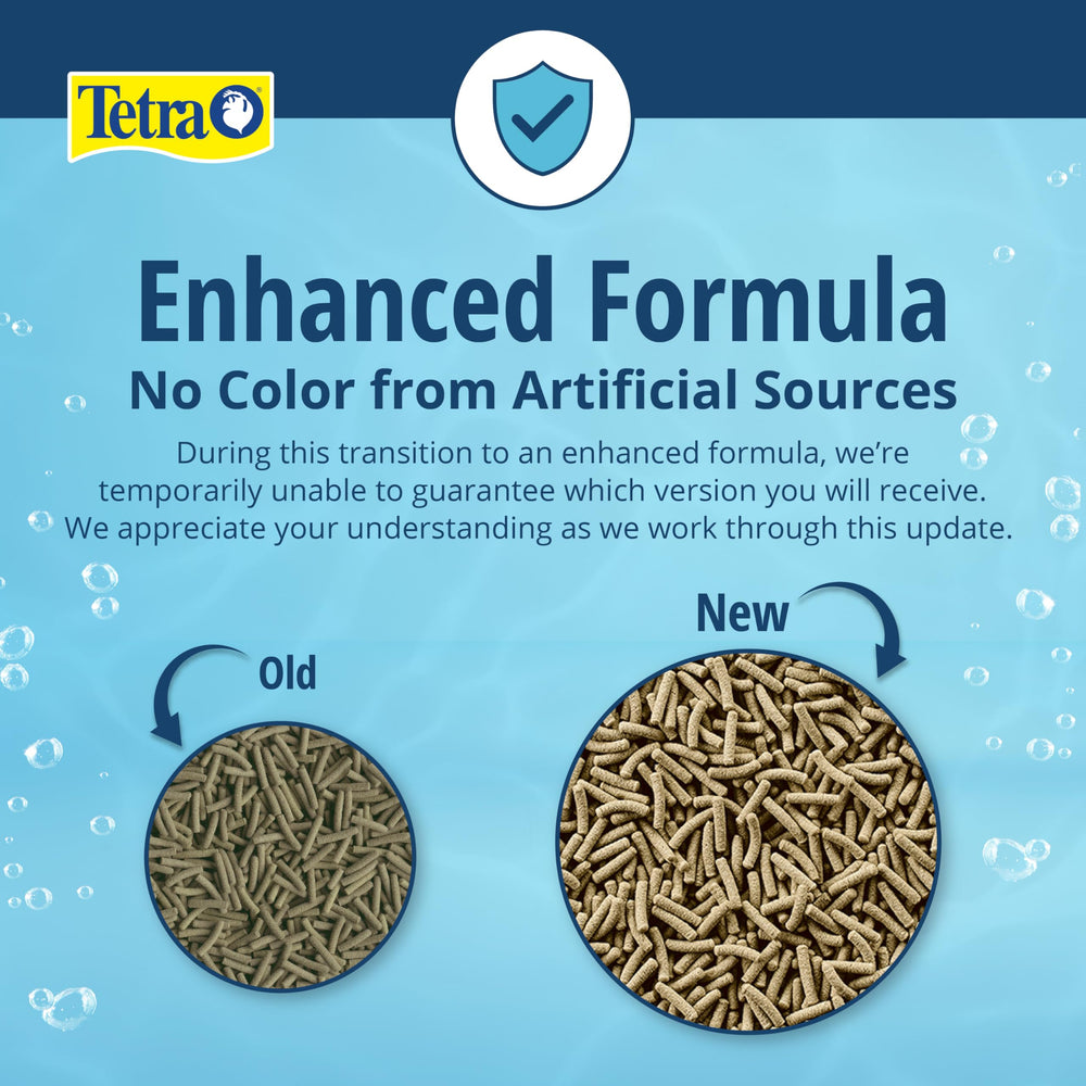 Tetra ReptoMin 3-en-1 friandises krill, texture et goût diversifiés.