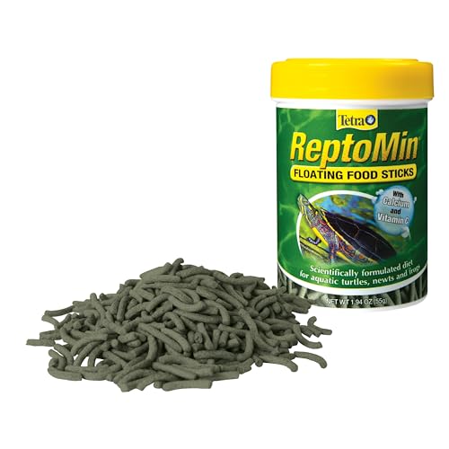 Tetra ReptoMin bâton flottant pour tritons, facilité d'alimentation.