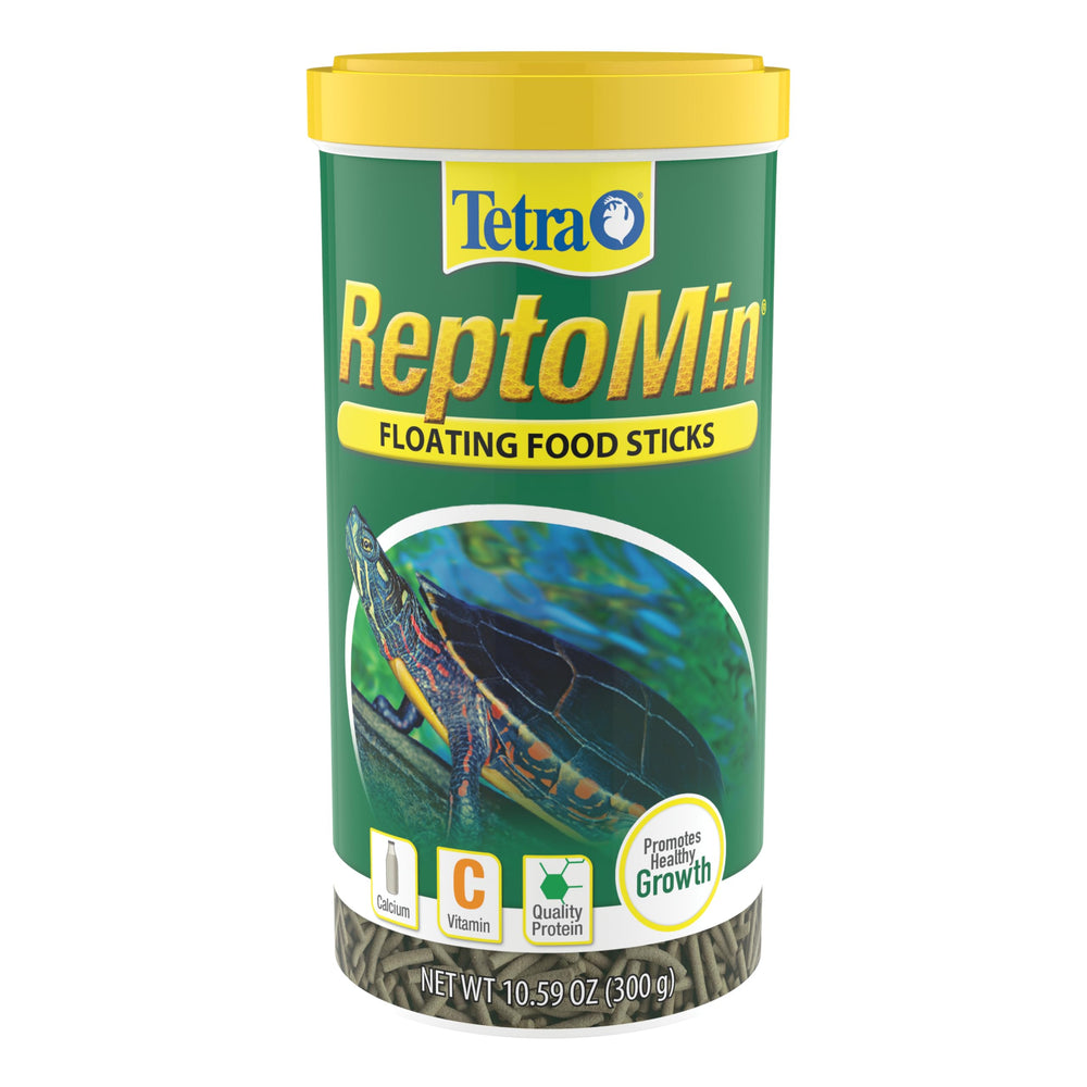 Tetra ReptoMin: boulettes flottantes pour tortues, alimentation facile et adaptée.