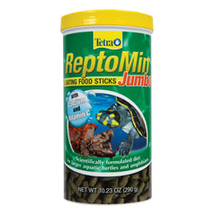 Tetra ReptoMin Jumbo: bâtonnets flottants pour tortues, alimentation quotidienne pratique.