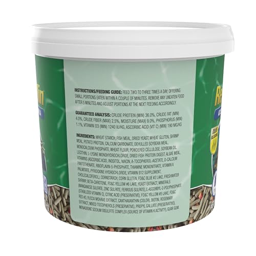 ReptoMin Pro Sticks: nourriture flottante idéale pour tortue aquatique.