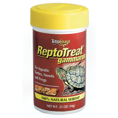 Tetra ReptoTreat Gammarus, crevettes entières nourrissantes pour tortues aquatiques