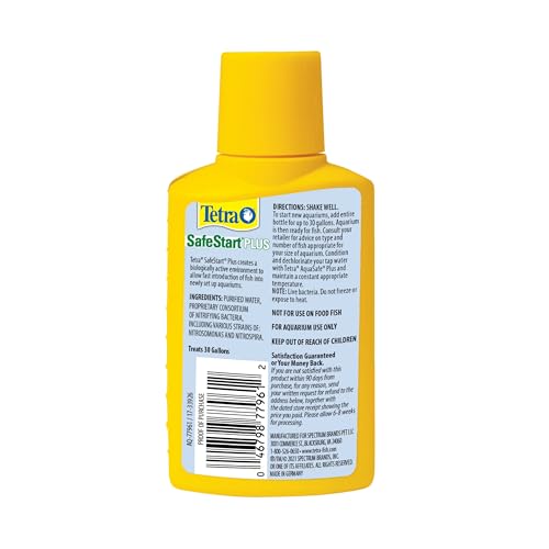 Tetra SafeStart Plus – emballage clair facilitant l'installation.