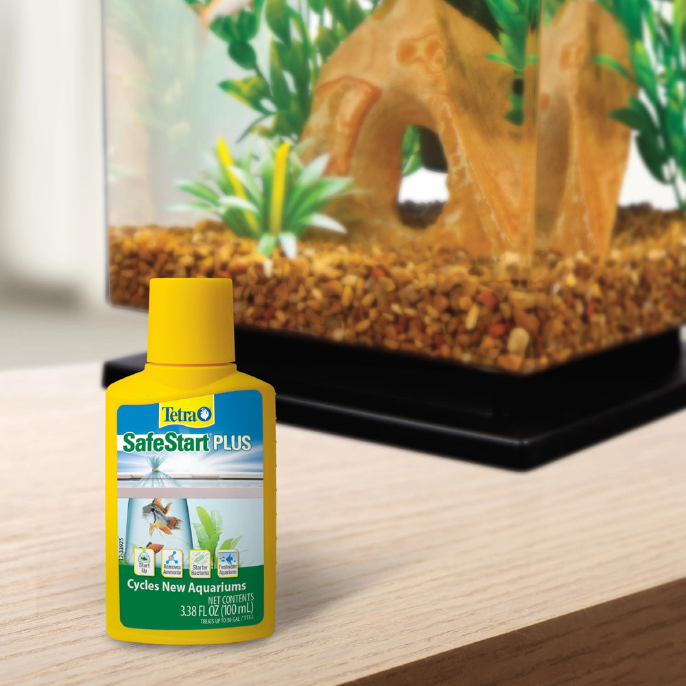 Tetra SafeStart Plus – réduction des niveaux d'ammoniaque et de nitrite.