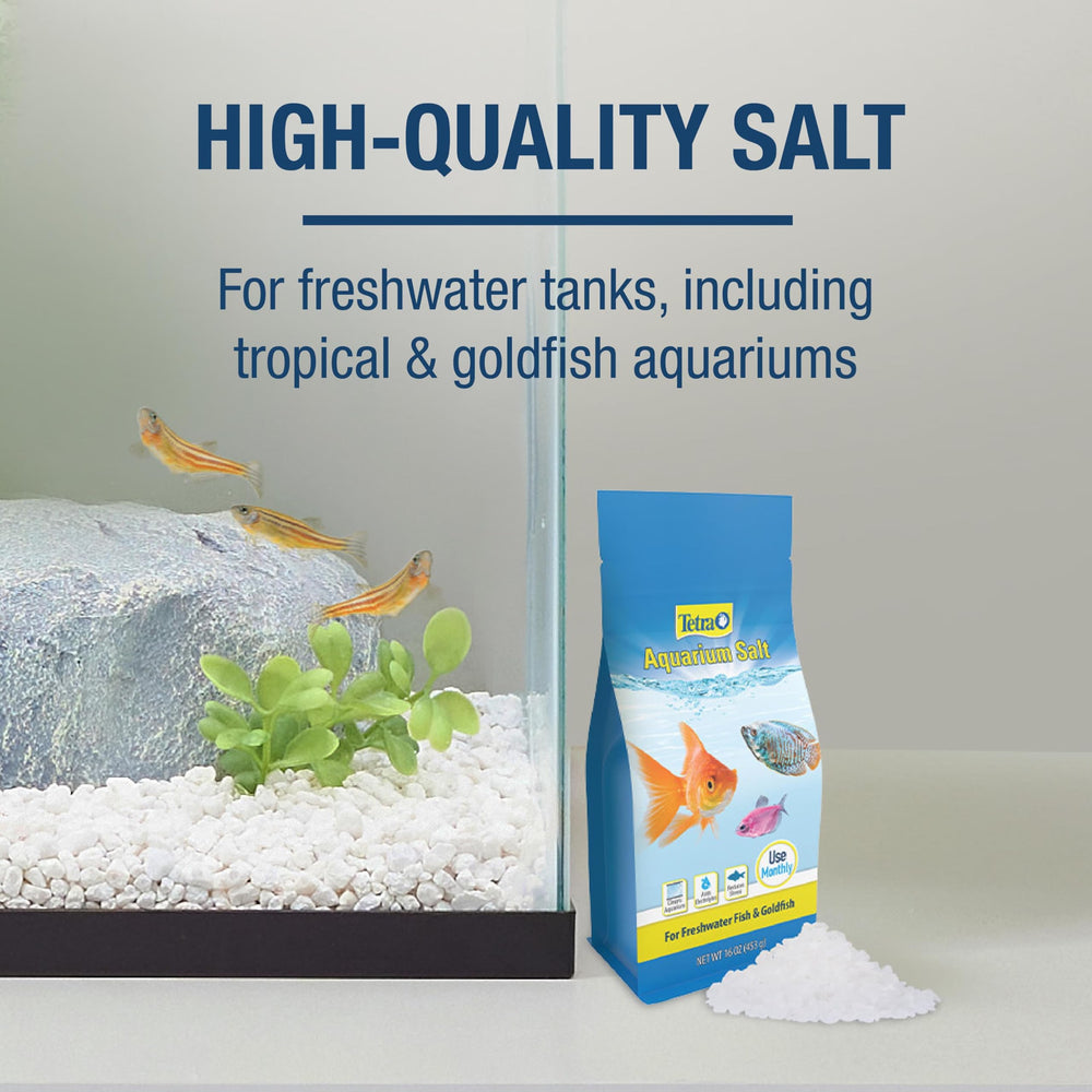 Tetra Sel d'Aquarium: doseur inclus pour mesurer les quantités facilement.