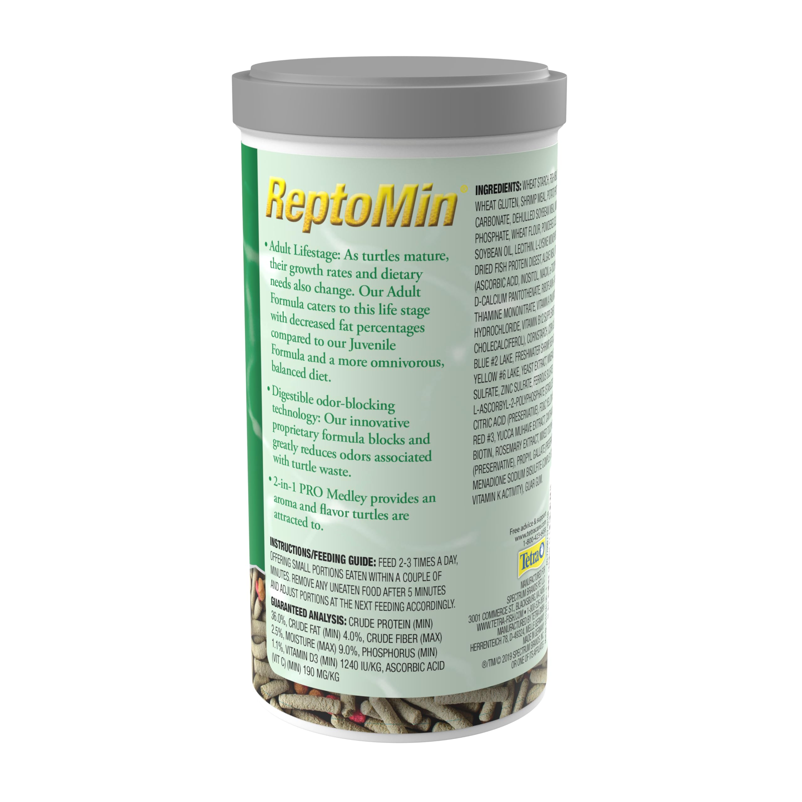 Alimentation quotidienne facile à distribuer
