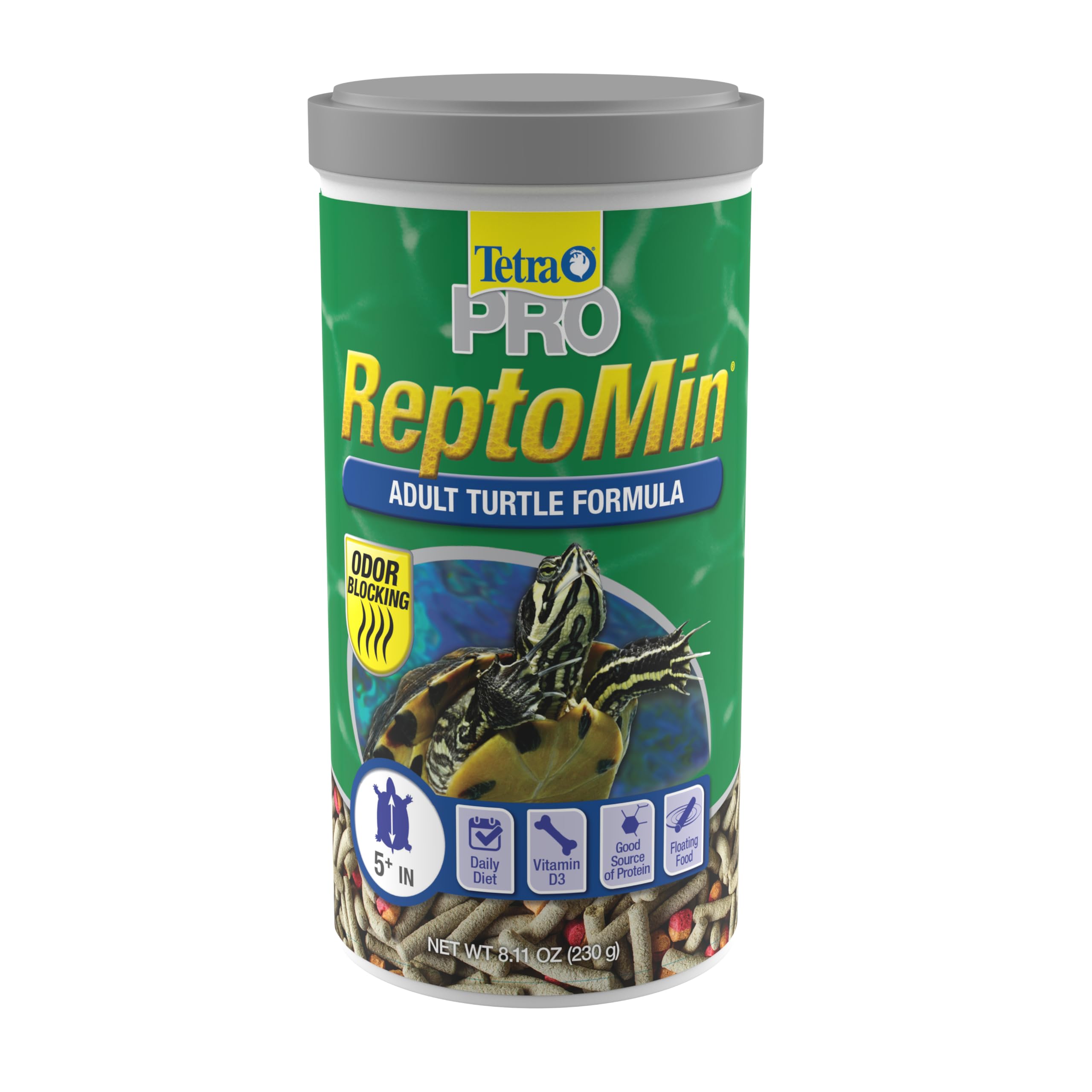 TetraFauna ReptoMin Pro Sticks pour tortue adulte, énergie durable