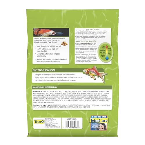 TetraPond Batonnet étang énergie nutritionnelle pour poissons actifs.