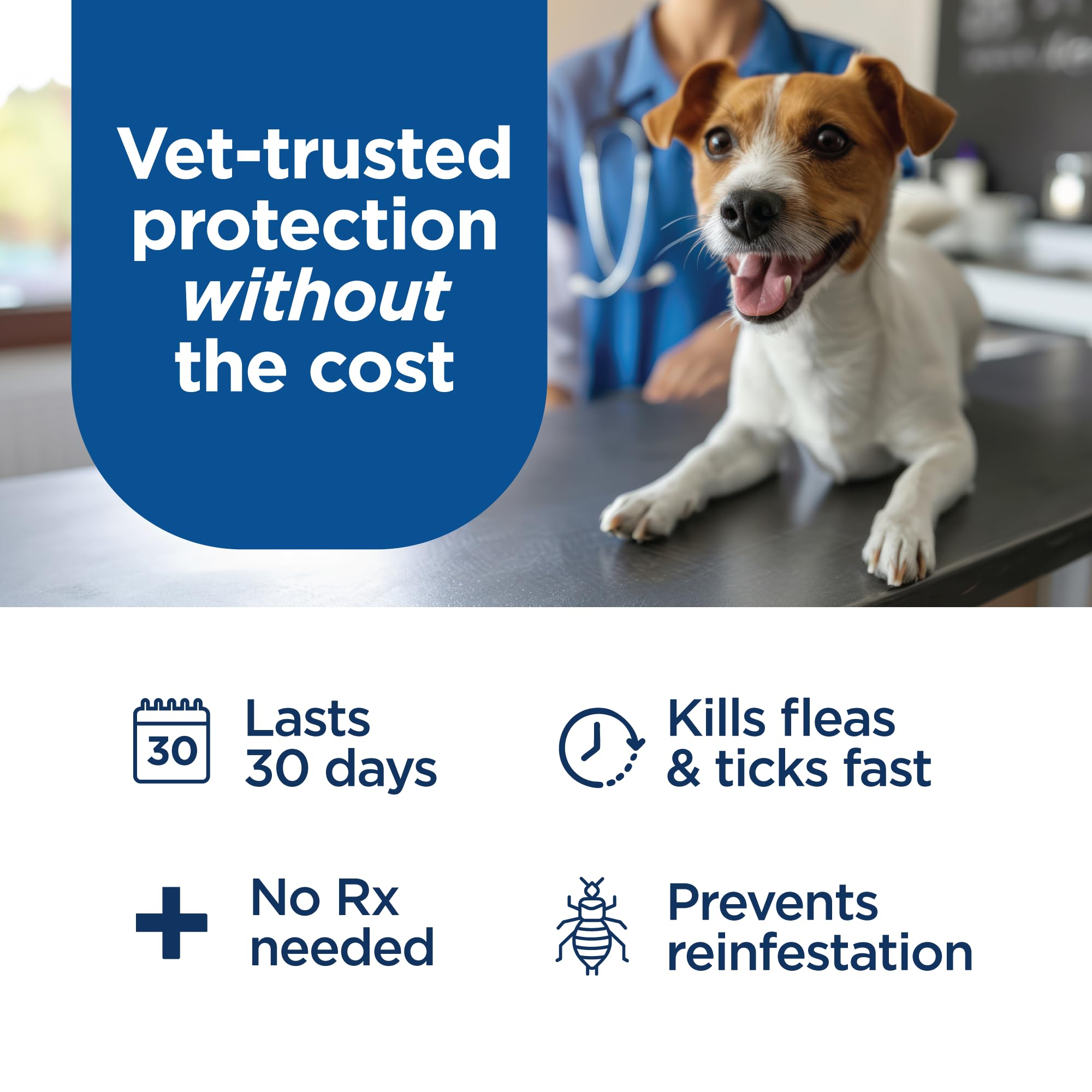 TevraPet FirstAct Plus : élimination des œufs et larves pour limiter les réinfestations.
